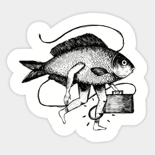 Hooked Sticker